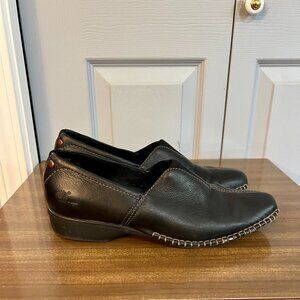 Timberland Comforia Womens Size 8.5 Black Leather Comfort Shoes